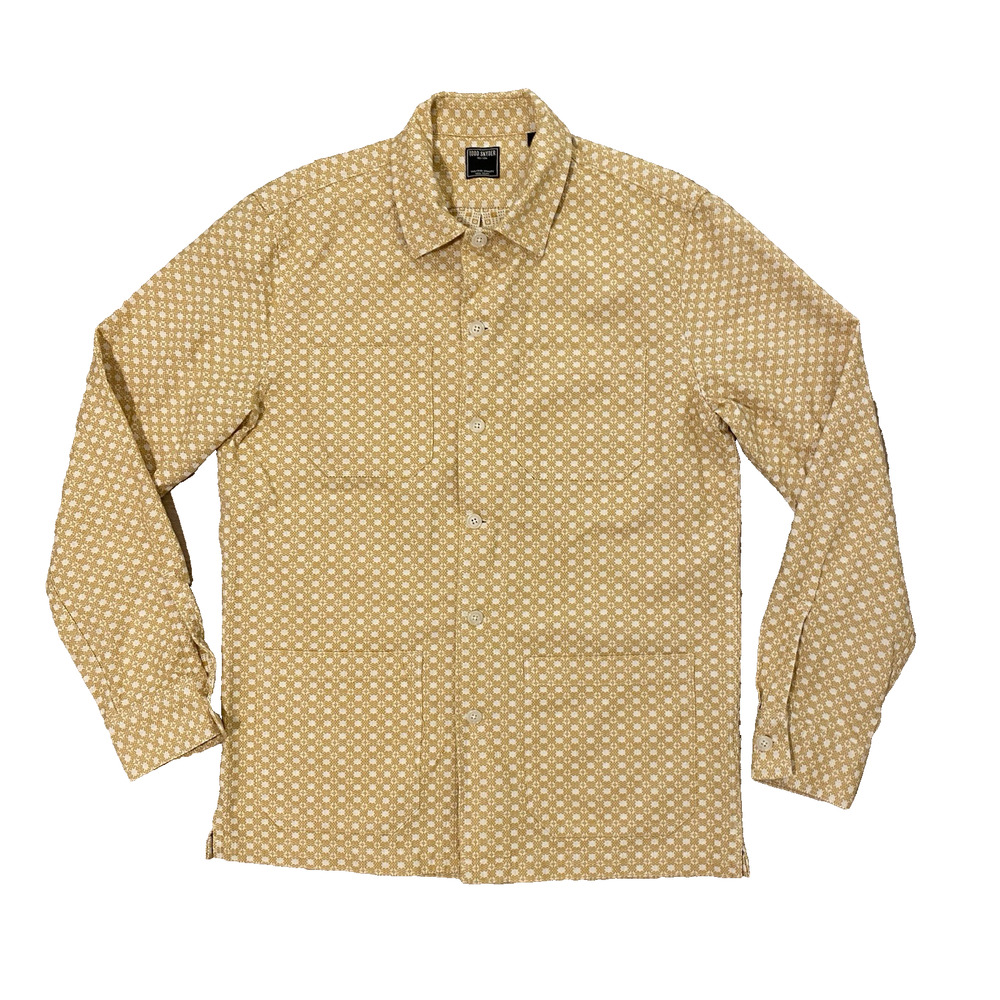 Todd Snyder Chore Coat Jacket S Yellow‎ Gold Geometric Preppy Designer